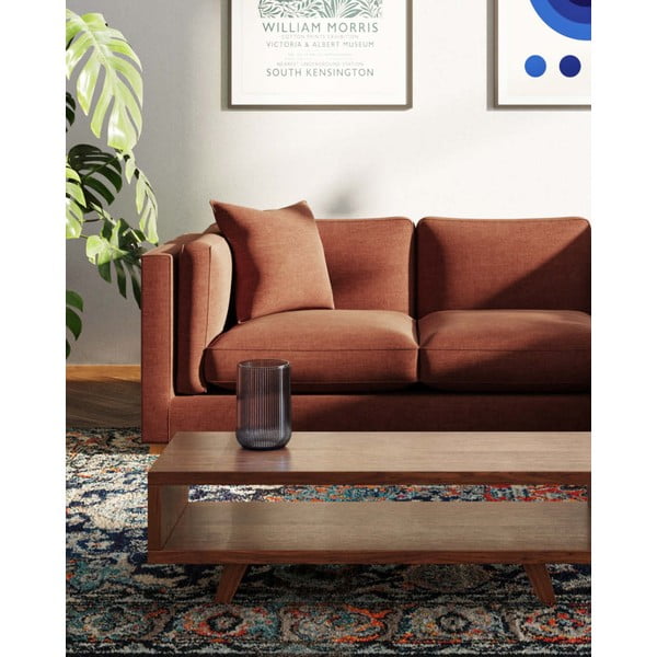 Divano angolare color mattone (angolo destro) Pomo - Ame Yens-image-3