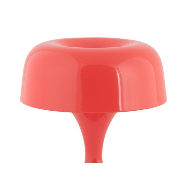 Lampada da tavolo rossa in metallo (altezza totale 20 cm) Moda Retro – Leitmotiv-image-3