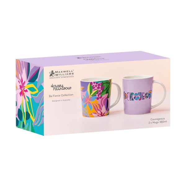 Set di 2 tazze in porcellana da 380 ml Be Fierce - Maxwell & Williams-image-2