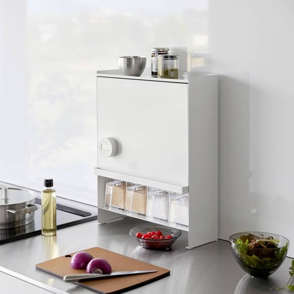 Organizer per spezie in metallo Tower – YAMAZAKI-image-1