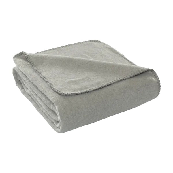 Coperta grigia in vello 130x170 cm Brighton – Mijolnir