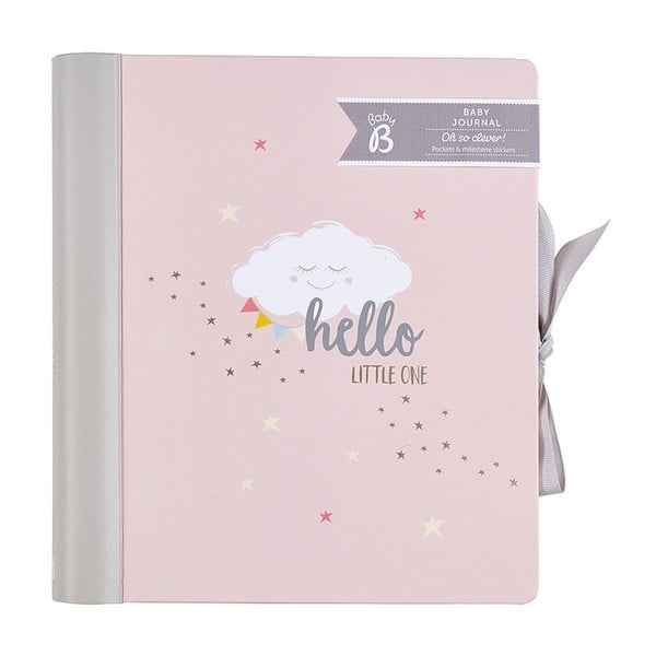 Růžový deník miminka Busy B