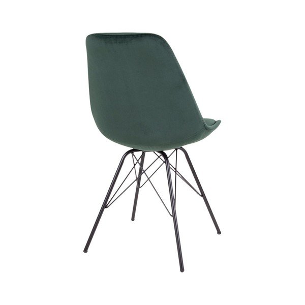 Set di 2 sedie da pranzo verde scuro Oslo - House Nordic-image-1