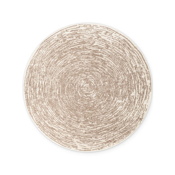 Tappeto rotondo beige/color crema ø 120 cm Gloria Cavallo – Hanse Home