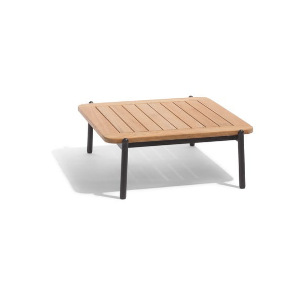 Tavolo da giardino in teak 75x68 cm Omer - Diphano