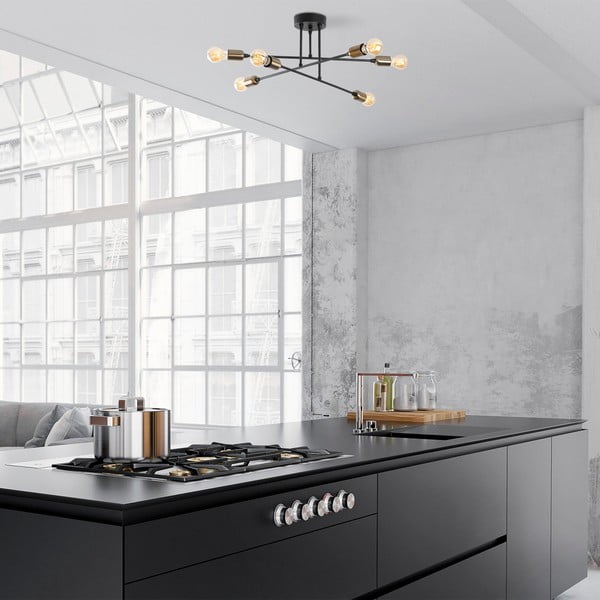 Plafoniera nera Fleur – Opviq lights-image-2