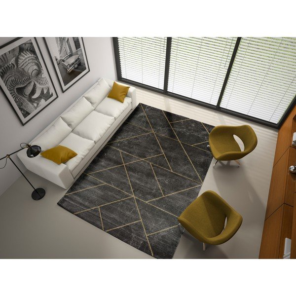 Tappeto grigio scuro , 60 x 120 cm Artist Line - Universal-image-1