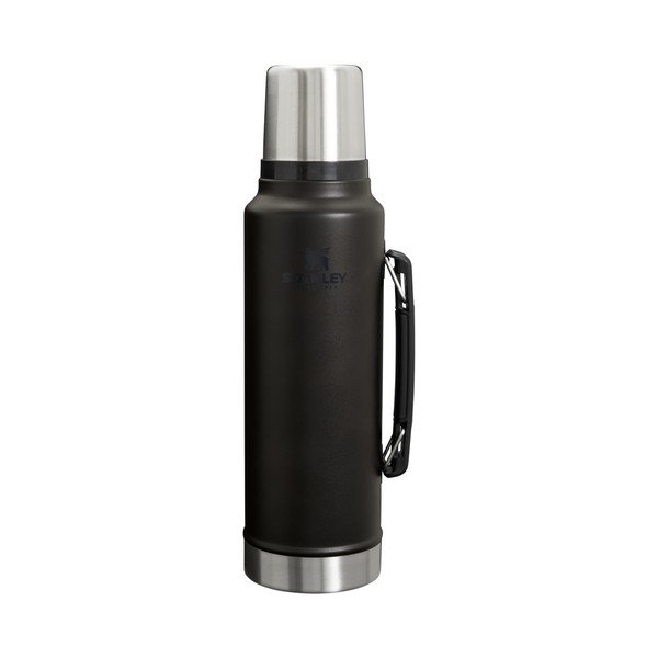 Borraccia termica nera in acciaio inox 1,4 l Legendary Classic Bottle Black 2.0 – Stanley