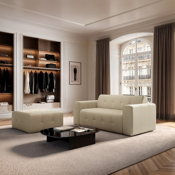 Divano beige 199 cm Tuil – Rodier-image-1