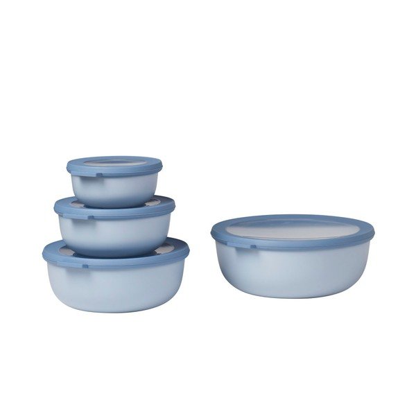 Set di 4 scatole nordiche blu Cirqula - Mepal