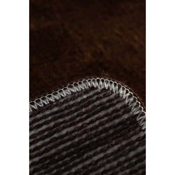 Tappetino per il bagno marrone scuro ø 90 cm Havai – Foutastic-image-2