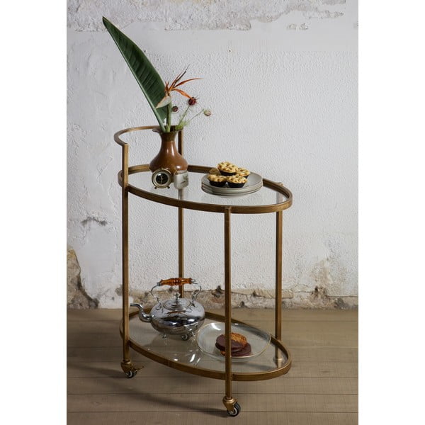 Tavolino da servizio su ruote 35x67 cm Push – WOOOD-image-1