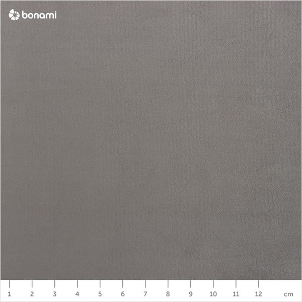 Divano angolare in velluto grigio (angolo sinistro) Jodie - Micadoni Home-image-1