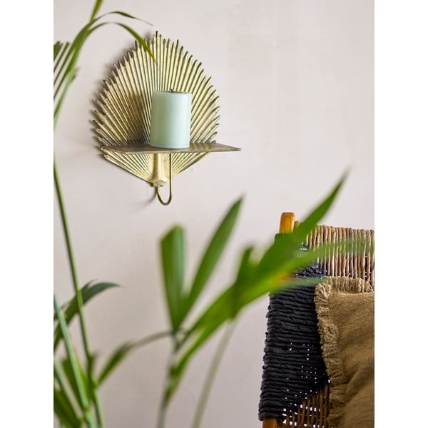 Mensola in metallo color oro 26 cm Venche - Bloomingville-image-1