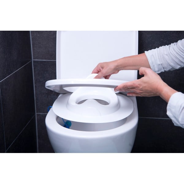 Sedile del water per bambini rosa scuro Bella Bambina - Rotho-image-3