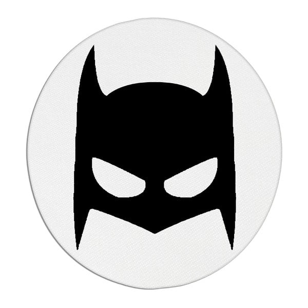 Cuscino per bambini in misto cotone Mike & Co. NEW YORK Cuscino Giocattolo Maschera, ⌀ 29 cm - Mike & Co. NEW YORK