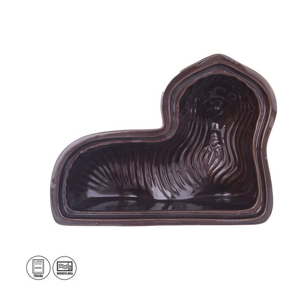 Stampo da forno in ceramica adatto per agnello 14x18 cm – Orion-image-3