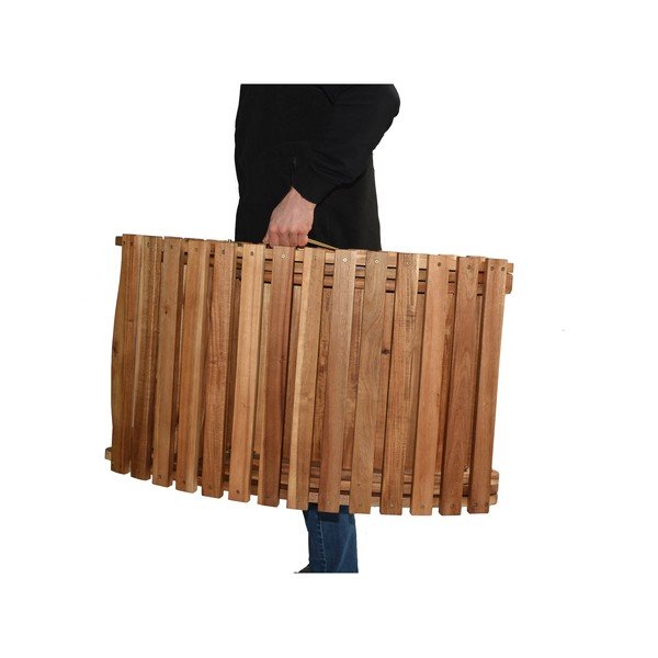 Sedia a sdraio da giardino in legno Meggie - Rojaplast-image-2
