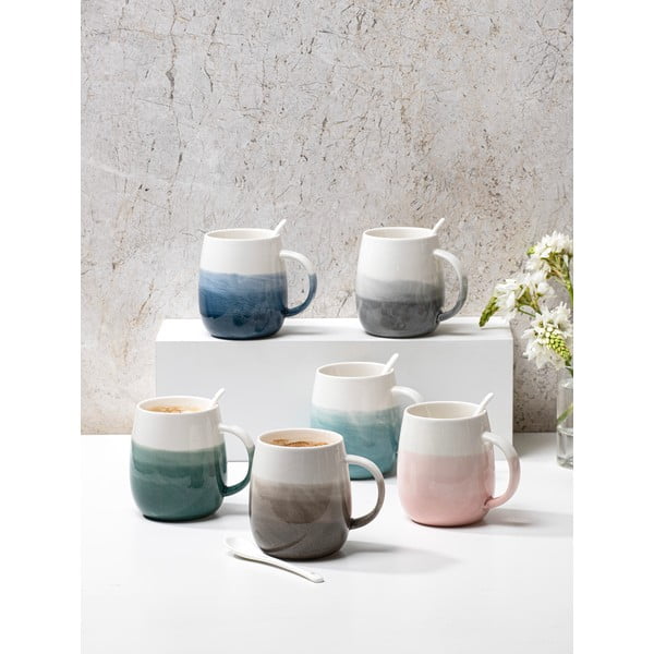 Tazza turchese in porcellana 380 ml Immerse – Ladelle-image-1