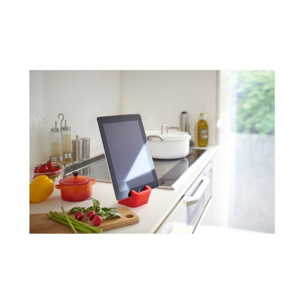 Supporto per tablet rosso Square - YAMAZAKI-image-1