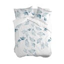 Copripiumino in cotone bianco e blu per letto singolo 140x200 cm Ginkgo - Blanc