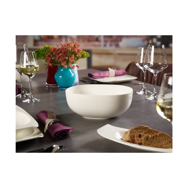 Insalatiera in porcellana bianca Villeroy & Boch , 25 cm Urban Nature - Villeroy&Boch-image-1