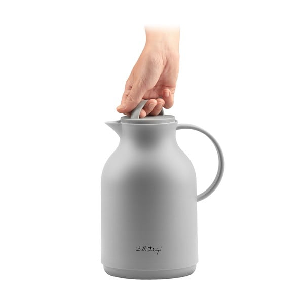 Thermos grigio, 1 l - Vialli Design-image-2