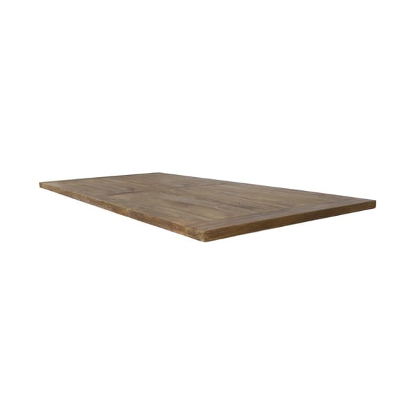 Piano del tavolo in legno di teak non trattato , 210 x 100 cm - HSM collection