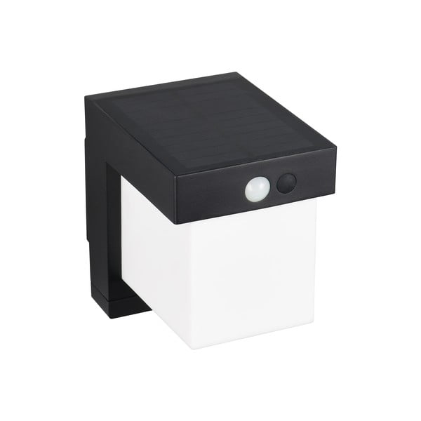 Illuminazione esterna LED con alimentazione a pannelli solari con sensore di movimento da parete (altezza totale 14 cm) Colombo – Reality