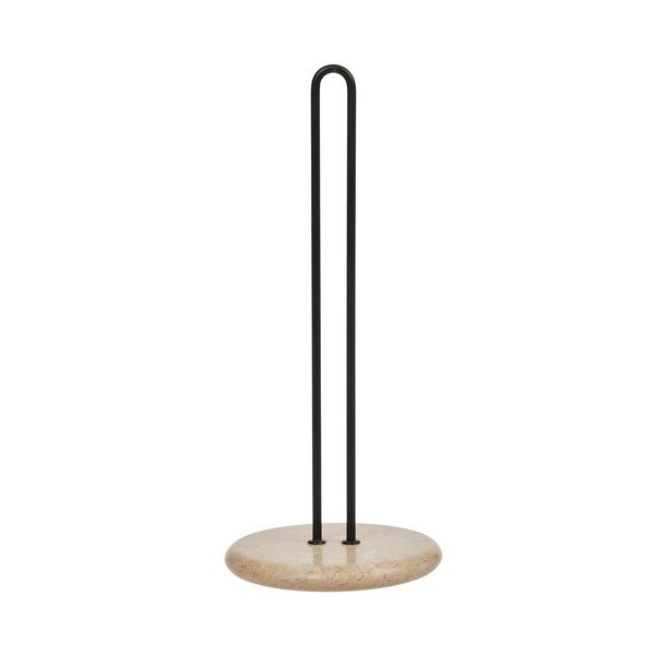 Portarotolo da cucina verticale beige in marmo ø 14 cm Savi – OYOY Living Design
