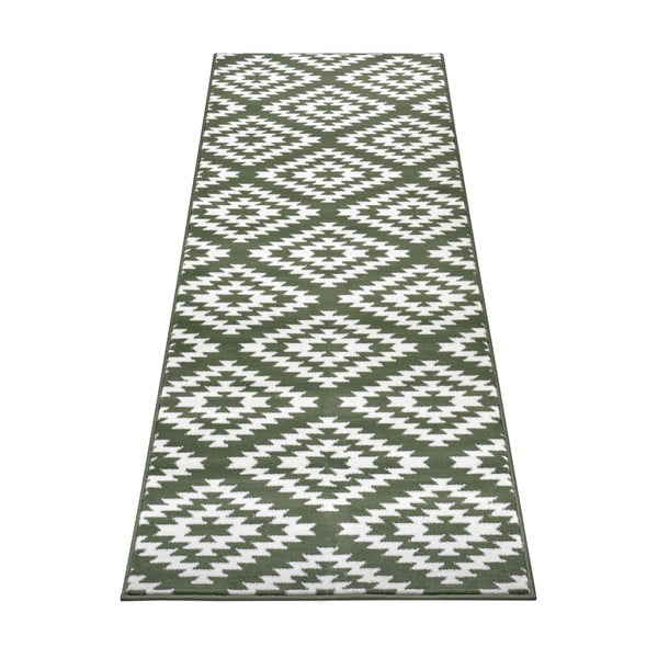 Tappeto verde 200x80 cm Nordic - Hanse Home-image-2
