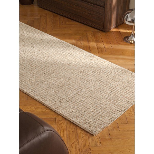 Passatoia di colore naturale in lana 80x250 cm Eloise – Hanse Home-image-1