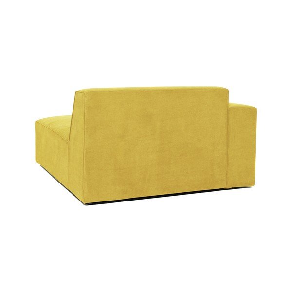 Modulo divano in velluto a coste giallo (angolo sinistro) Sting - Scandic-image-3