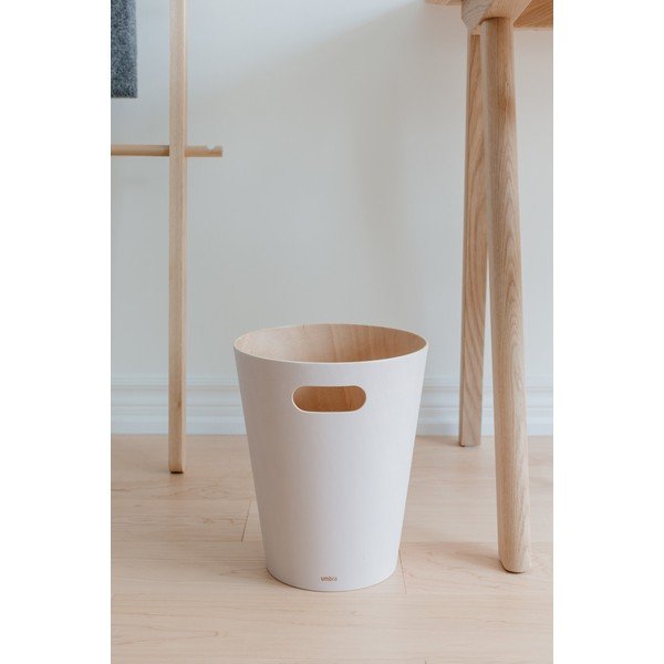 Cestino in legno da 7,5 l Woodrow - Umbra-image-1