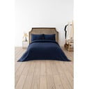 Copriletto blu scuro 200x220 cm Waffle - Mijolnir