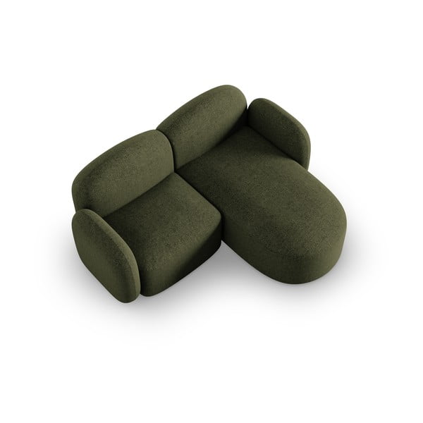 Divano angolare verde (angolo destro) Blair - Micadoni Home-image-3