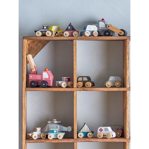 Auto in legno in set Lissen - Bloomingville Mini-image-3