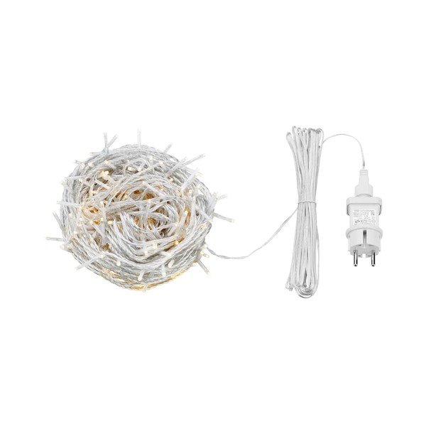 Catena luminosa con alimentazione a corrente numero lampadine 200 pz lunghezza totale 30 m Skine – Markslöjd