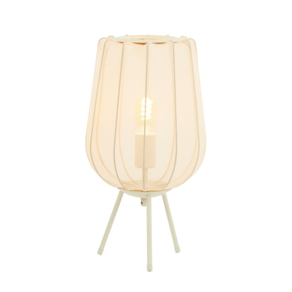 Lampada da tavolo color crema (altezza 45 cm) Plumeria - Light & Living