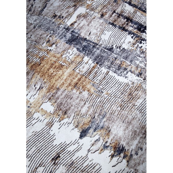 Tappeto grigio chiaro 160x230 cm Malard Anthracite Gold - Elle Decoration-image-4