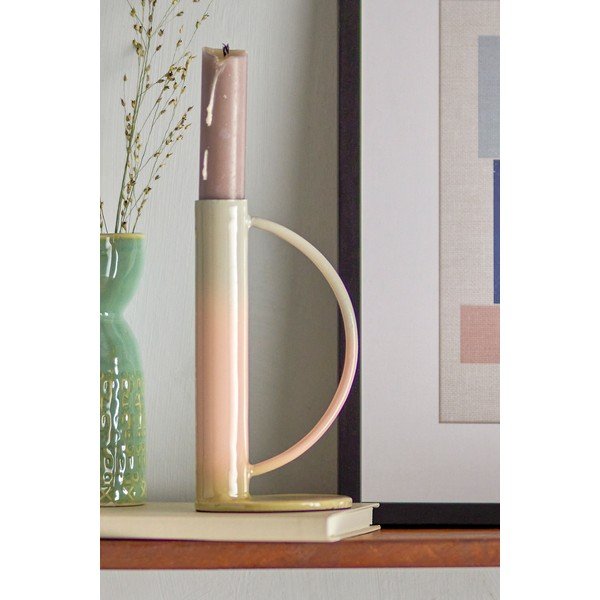 Candeliere in metallo Peach - Bloomingville-image-1