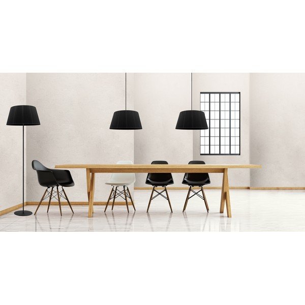 Apparecchio da soffitto nero a due bracci KAMI Elementary L 2S Kami - Sotto Luce-image-2