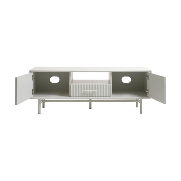 Mobile TV grigio 140x50x45 cm Palma – Unique Furniture-image-4