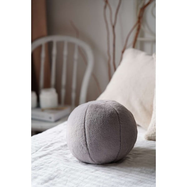 Cuscino decorativo in micropile ø 25 cm Top – Mioli Decor-image-1