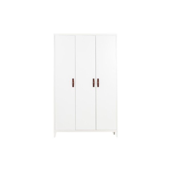 Armadio bianco Brock, larghezza 120 cm - WOOOD