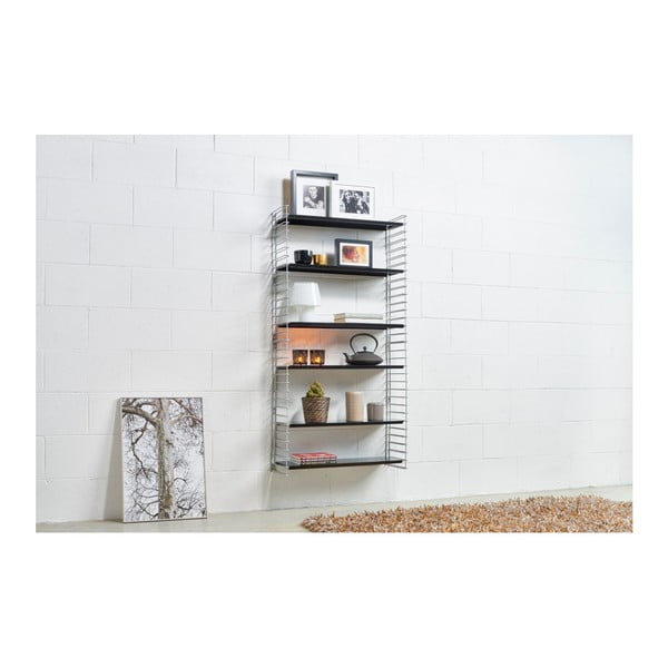 Libro Scaffale a 3 livelli, larghezza 70 cm - Metaltex-image-2