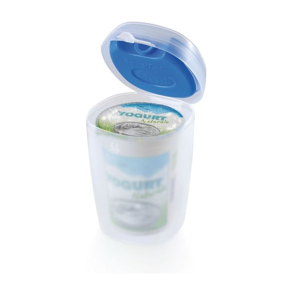 Vasetto per yogurt con cucchiaio salvagoccia, 500 ml - Snips