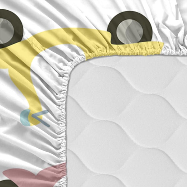 Lenzuolo di cotone per bambini, 140 x 70 cm Summer Time - Happynois-image-2