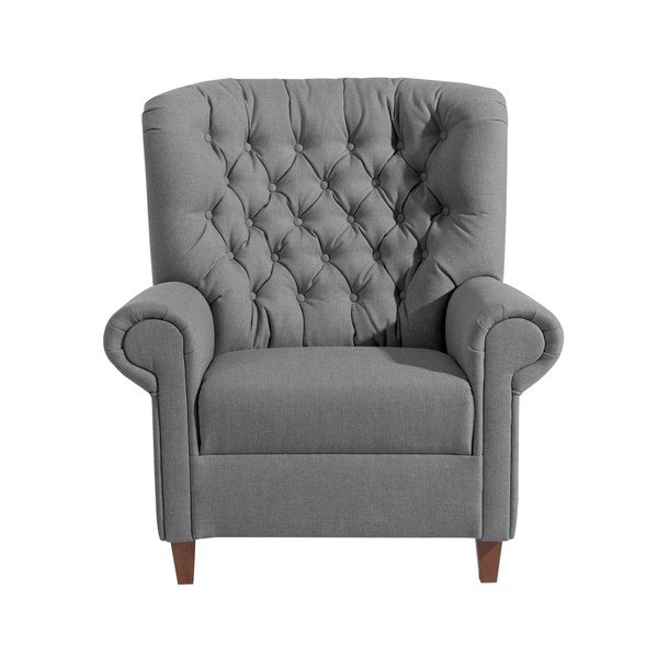 Poltrona grigio scuro Vicky - Max Winzer-image-1