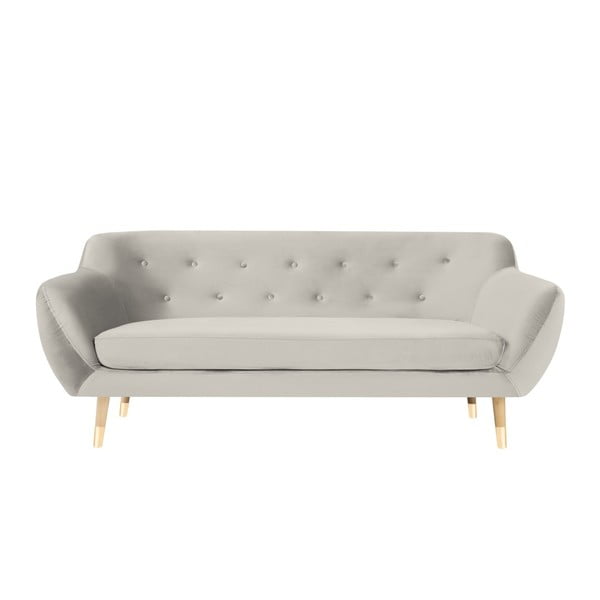 Divano a due posti crema Amelie - Mazzini Sofas